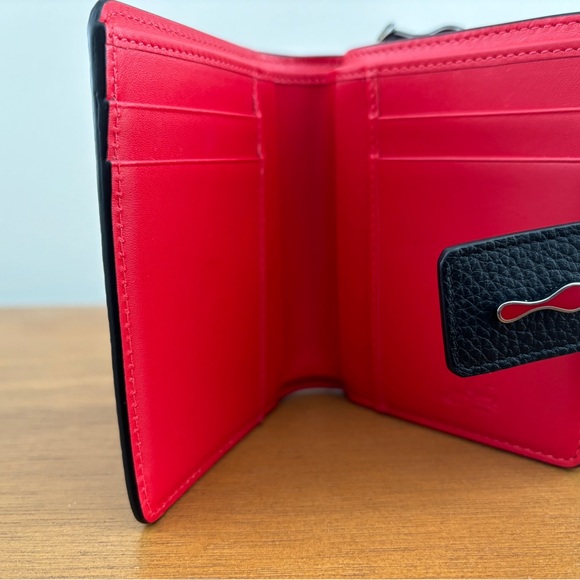 Christian Louboutin Black and Red Wallet - Picture 6 of 7